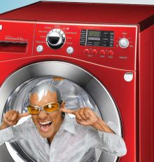 Wasmachine maakt herrie
