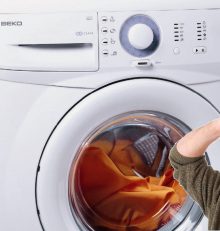 Wasmachine stinkt