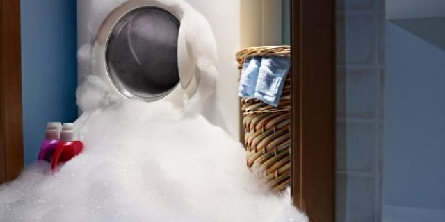 Wasmachine lekt