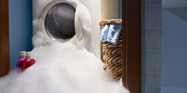 Wasmachine lekt